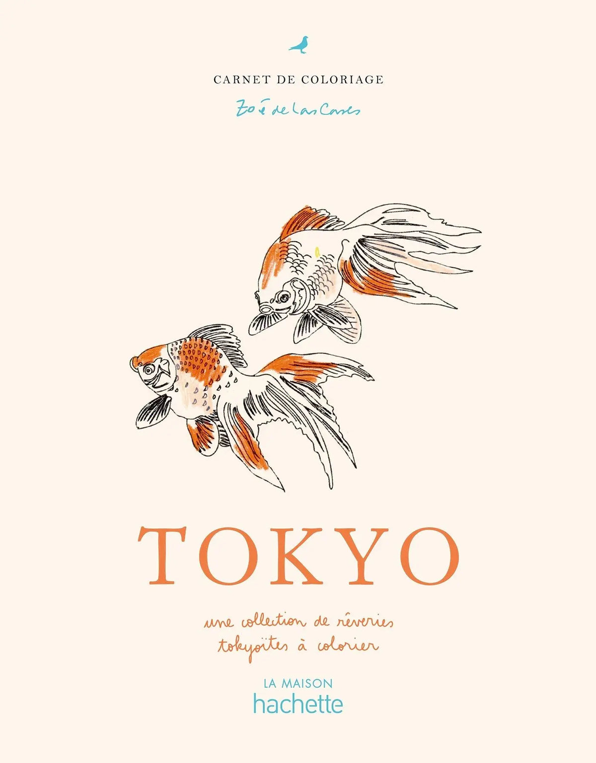 Cahier de coloriage - Tokyo - Zoé de las Cases