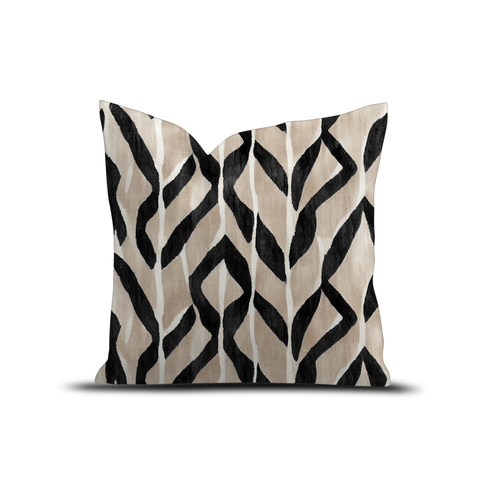 Coussin en velours FOTEN - 45 x 45 cm