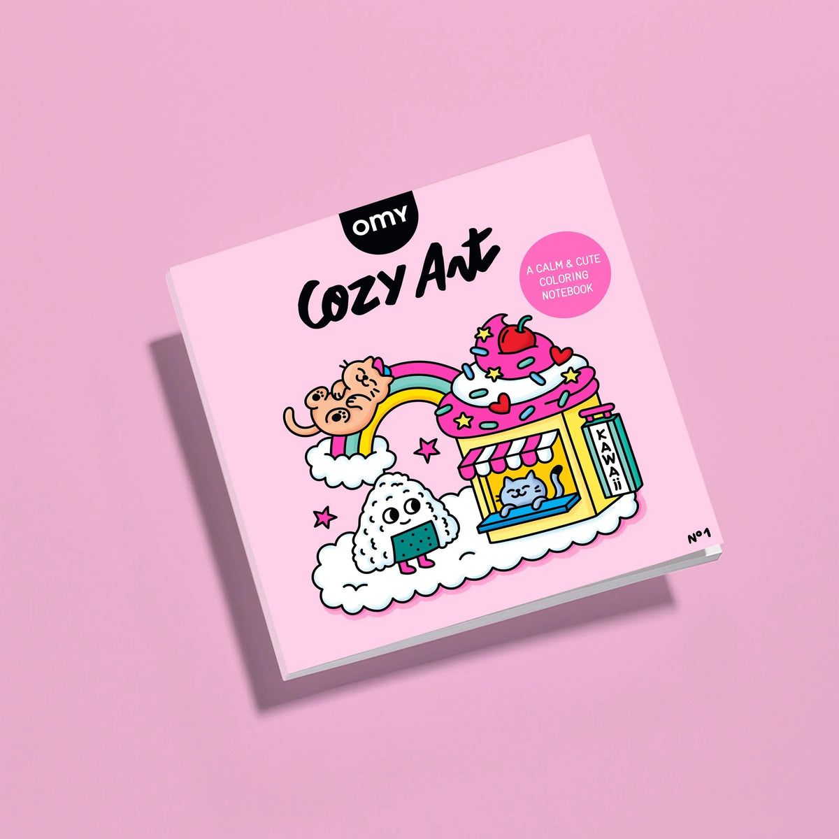 Cahier de coloriage - Cozy Art Kawaii