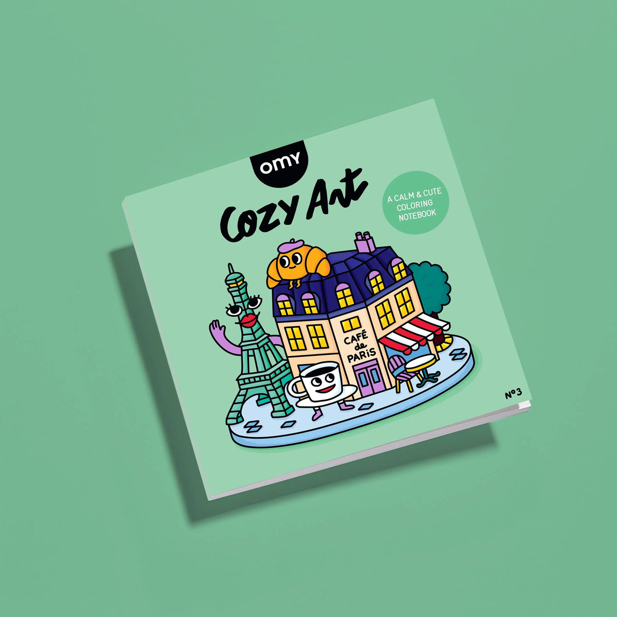 Cahier de coloriage - Cozy Art Paris