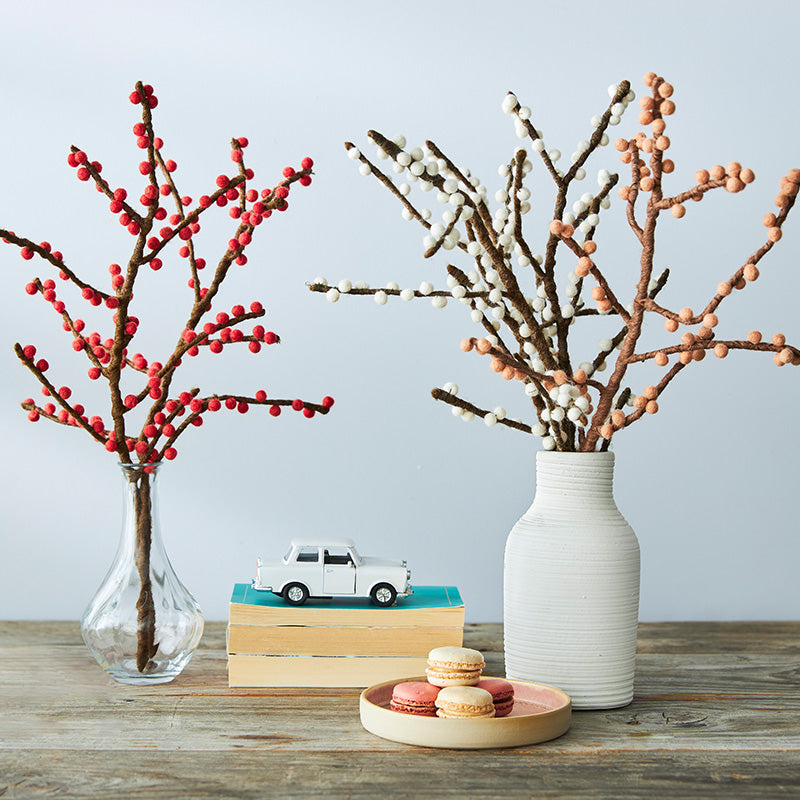 ENDLESS FLOWER Houx rouge