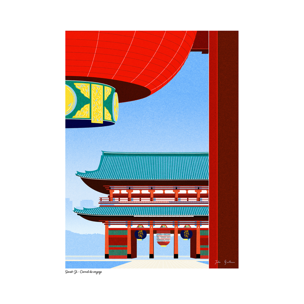 Affiche Julie Guillem - N31 Senso-Ji