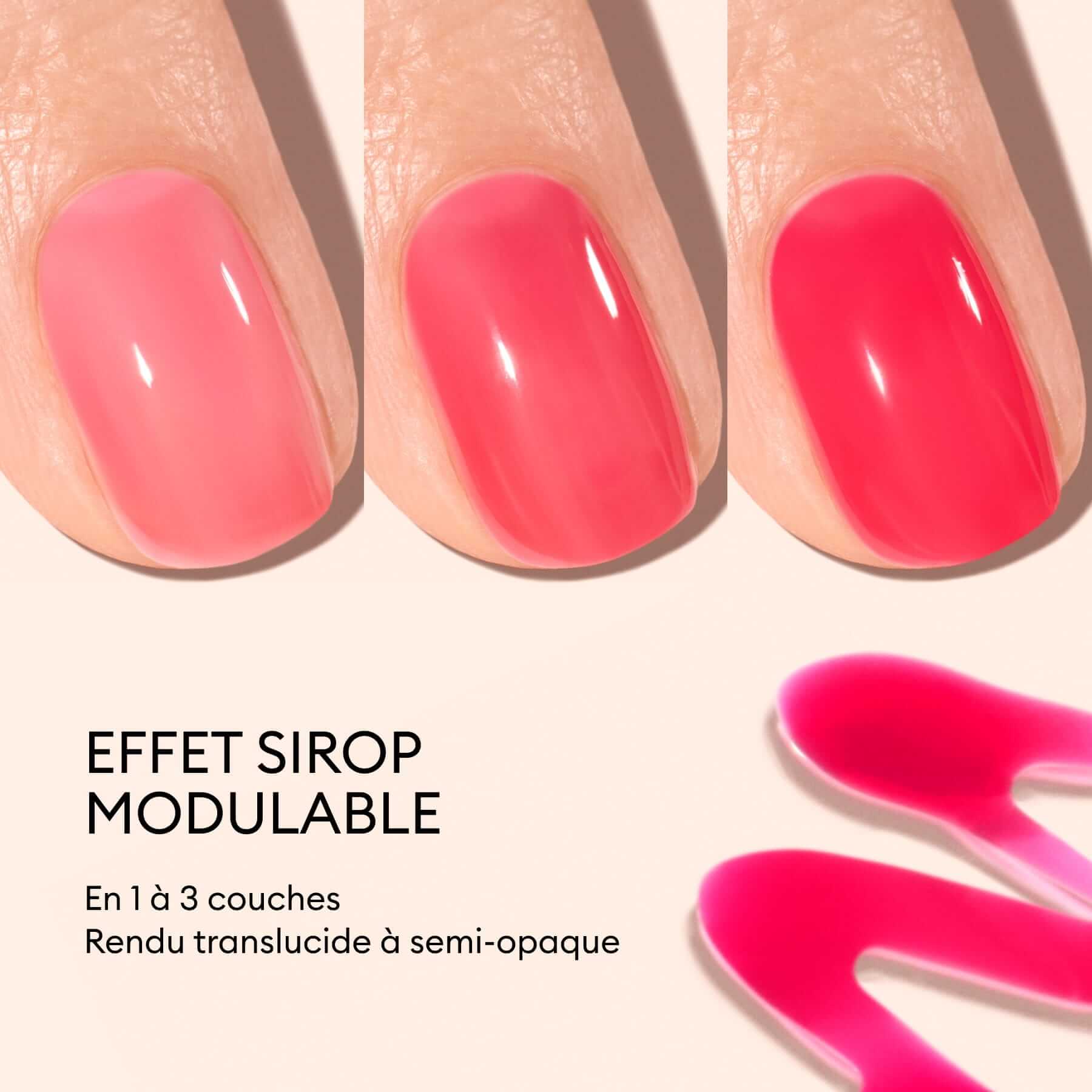 Vernis à ongles Green Jelly -  Pomme d'amour 15ml
