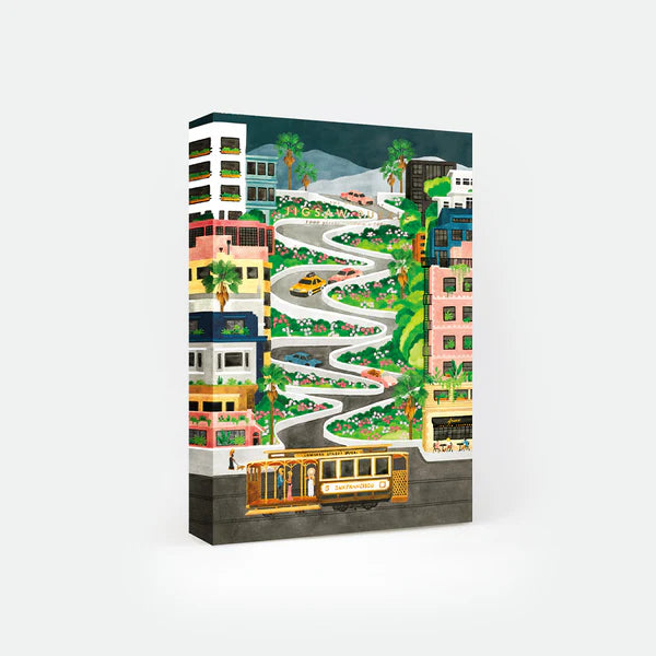 Lombard Street - Puzzle 1000 pieces