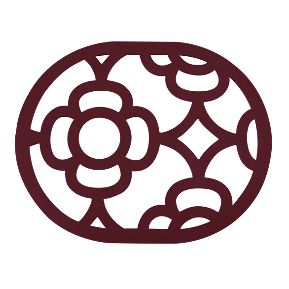 Dessous de plat Lorette - Cerise Noire