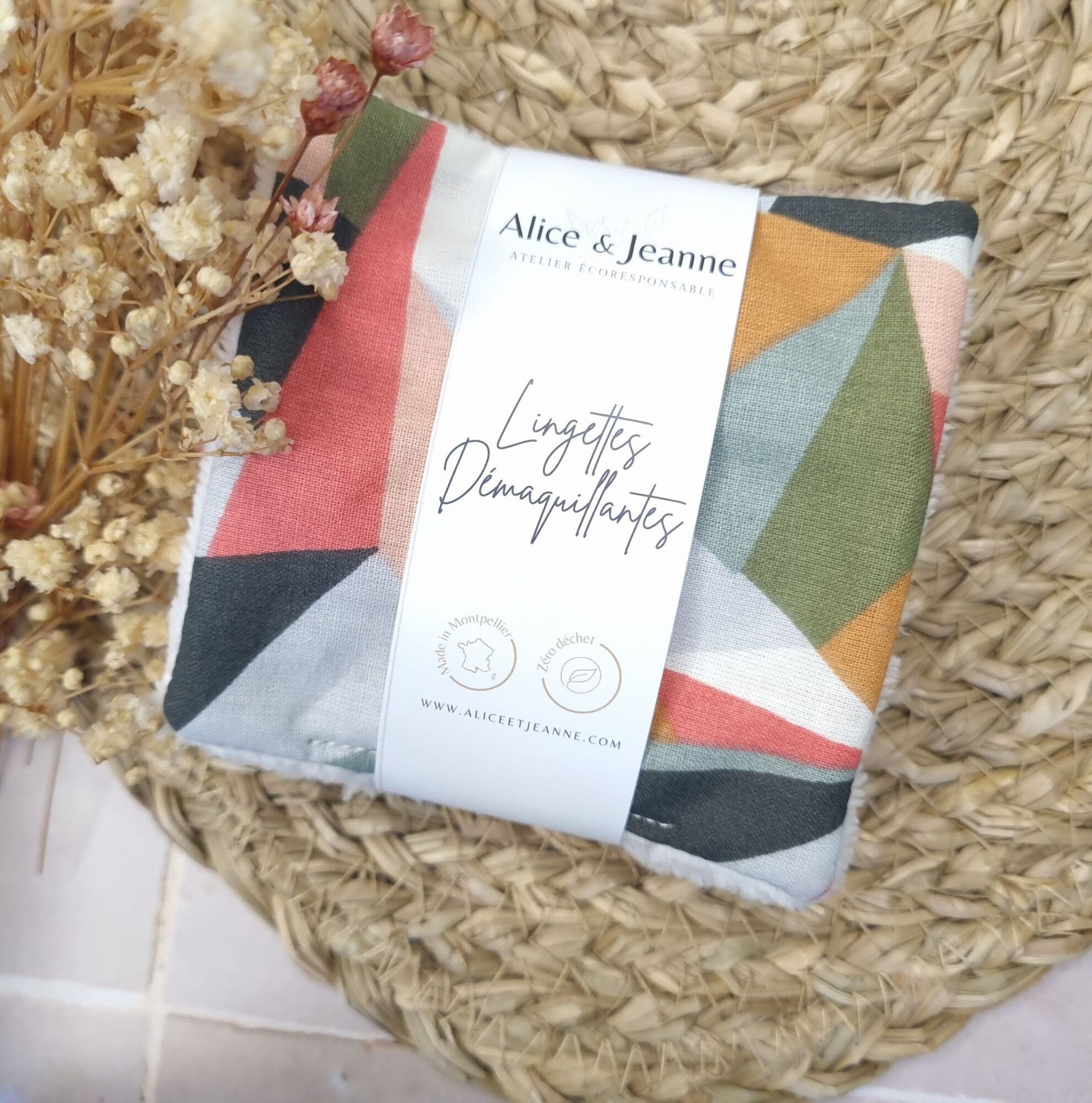 Lingettes démaquillantes lavables Annie X5
