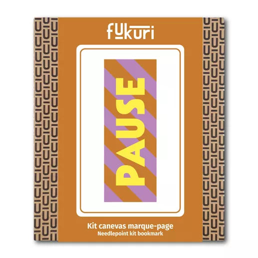 Kit Canevas marque-page - Pause