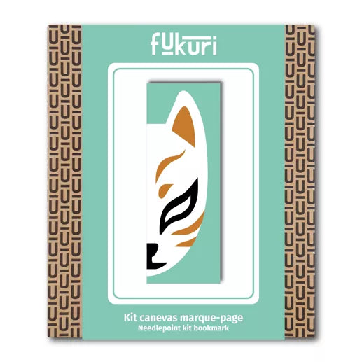 Kit Canevas marque-page - Kitsune