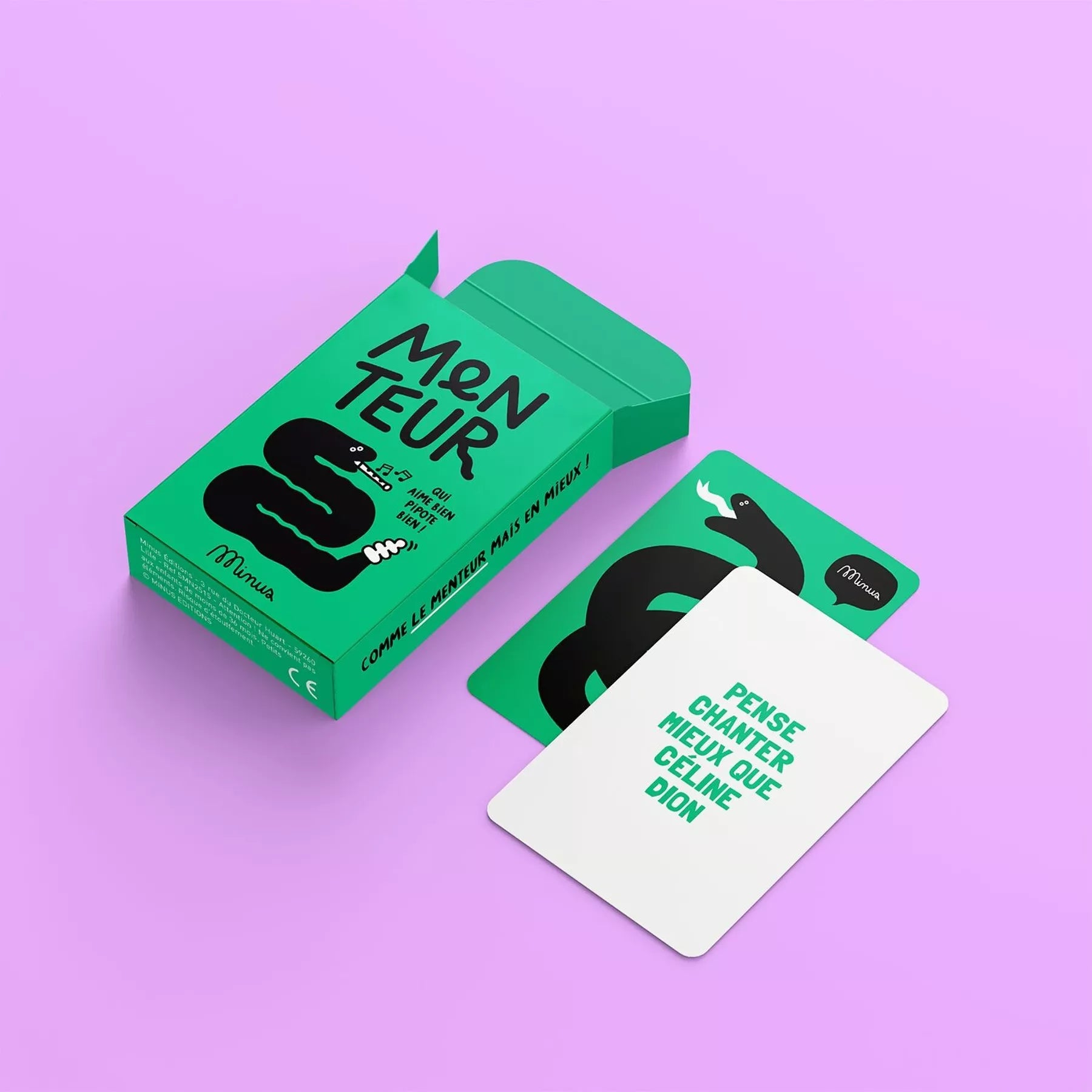 Jeu de cartes défis - MENTEUR !