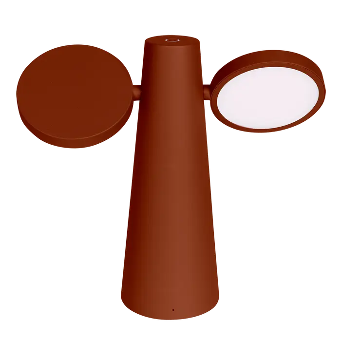 Lampe à poser Oto 27 cm - Ocre Rouge