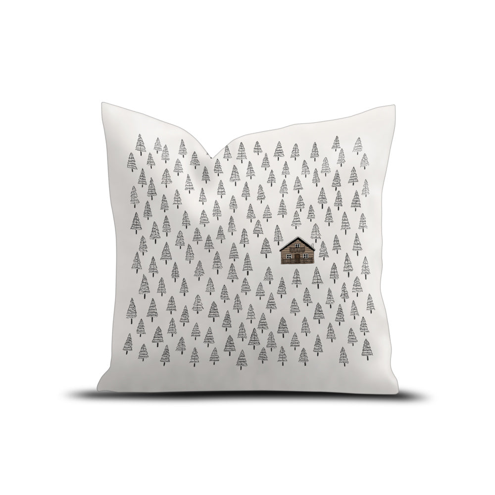 Coussin en velours GLOCKNER - 45 x 45 cm