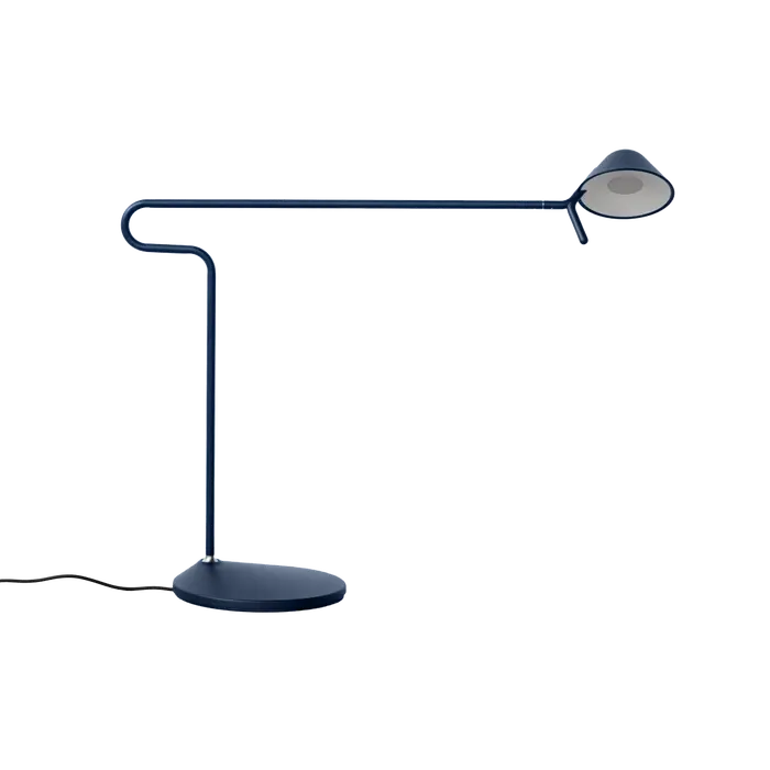Lampe de bureau Pixi 47 cm - Bleu Abysse