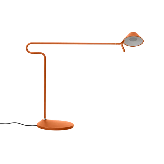 Lampe de bureau Pixi 47 cm - Orange Confite