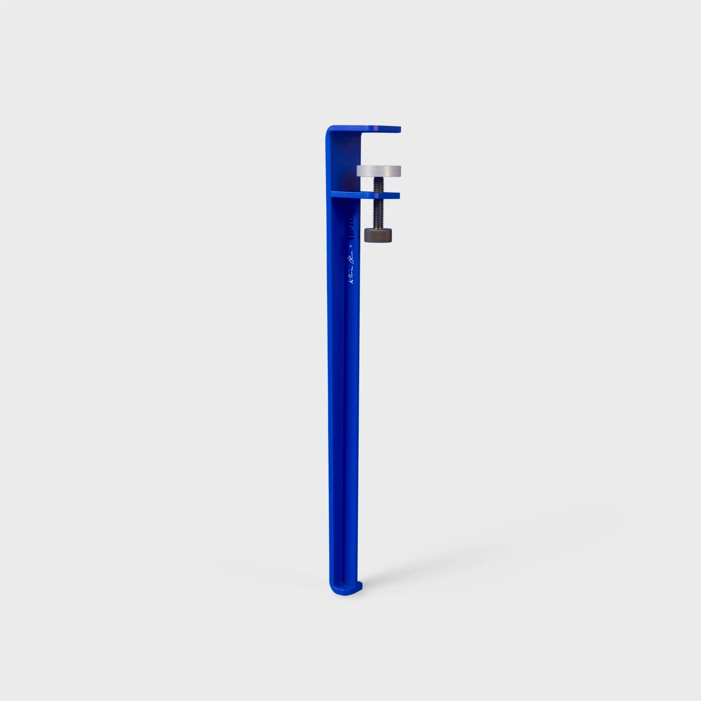 Pied de table basse ou banc – 43cm bleu Klein
