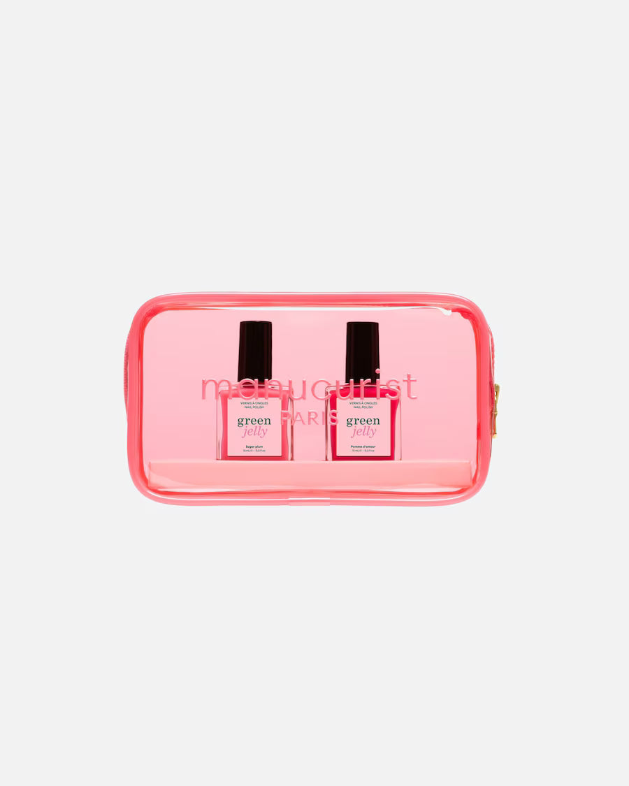 Trousse duo vernis à ongles Green Jelly - 2 x 15ml