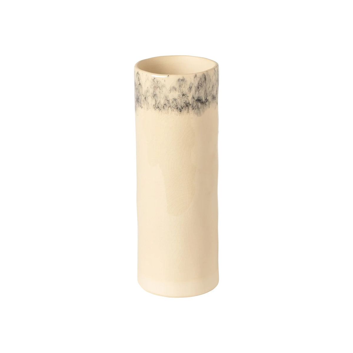 Vase cylindrique Madeira Crème - 25 cm