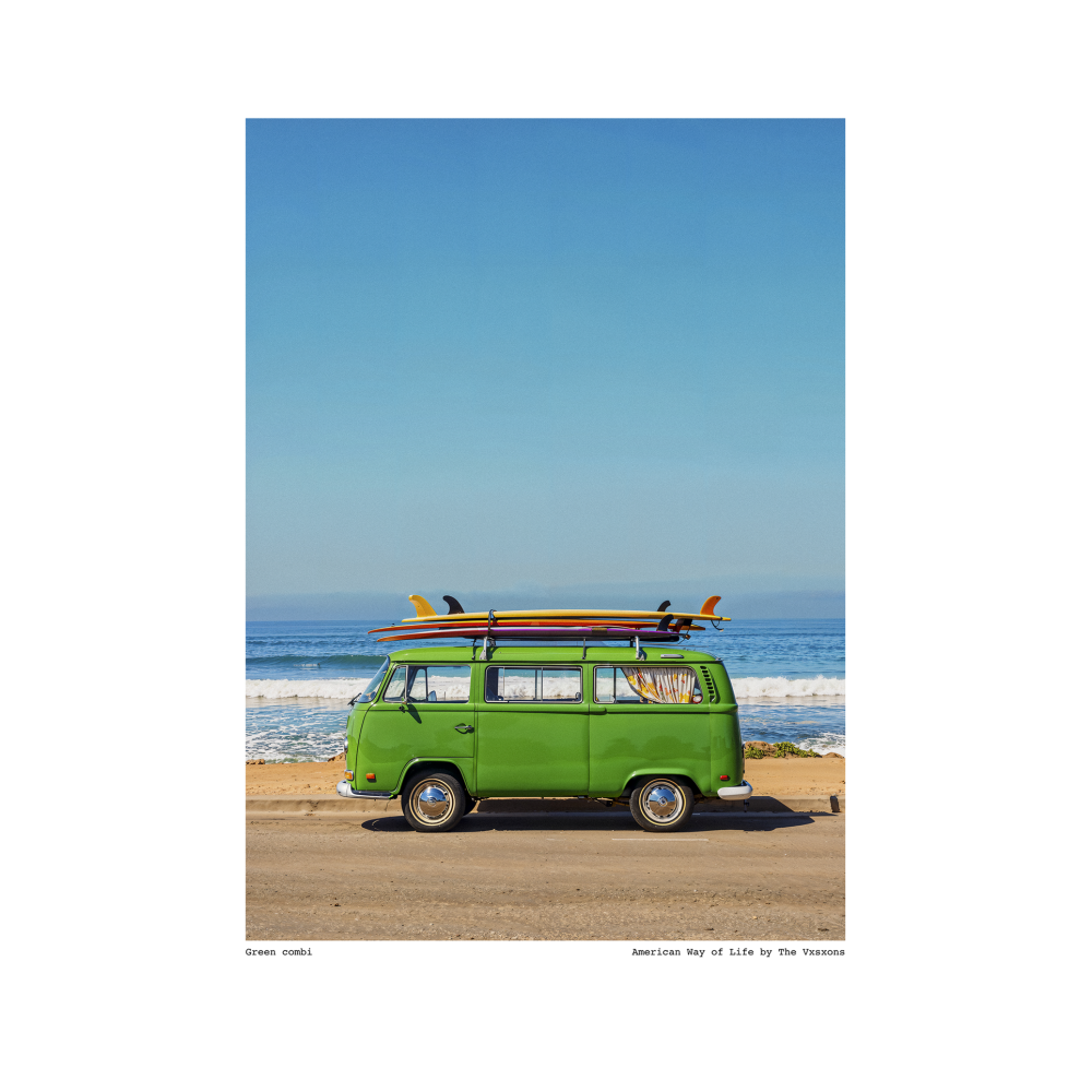 Affiche THE VISIONS - AWOL 004 Combi