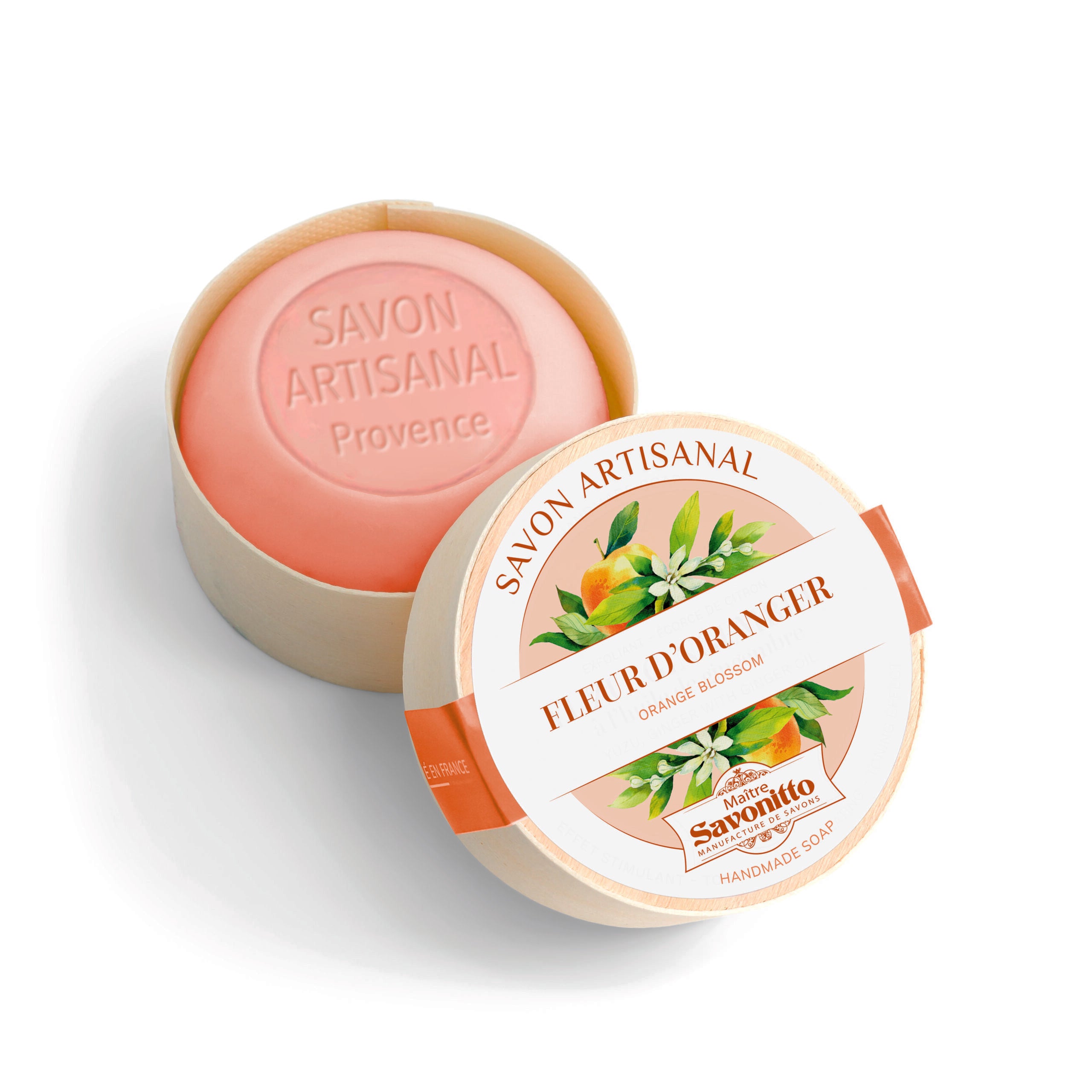 Savon boîte Fleur d'oranger 100g