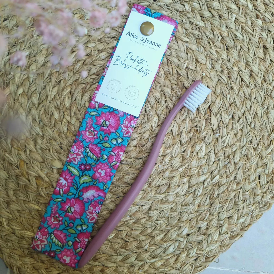 Pochette à brosse à dent Léa