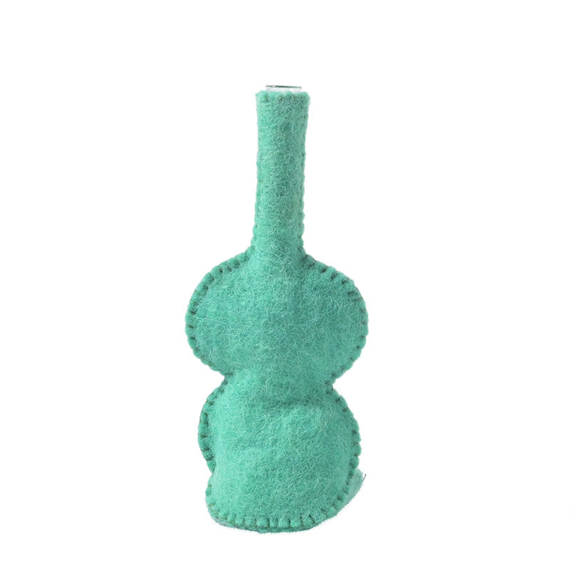 Vase en laine  Bubble Vert