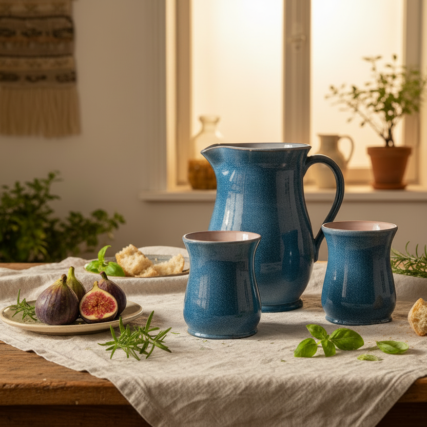 Carafe en situation - proportions corrigées