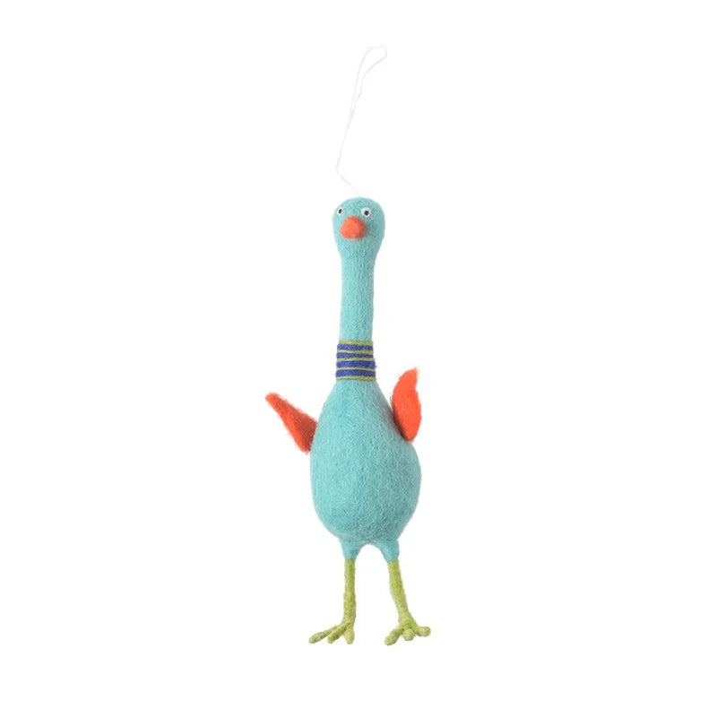FUNKY BIRDS, L, TURQUOISE