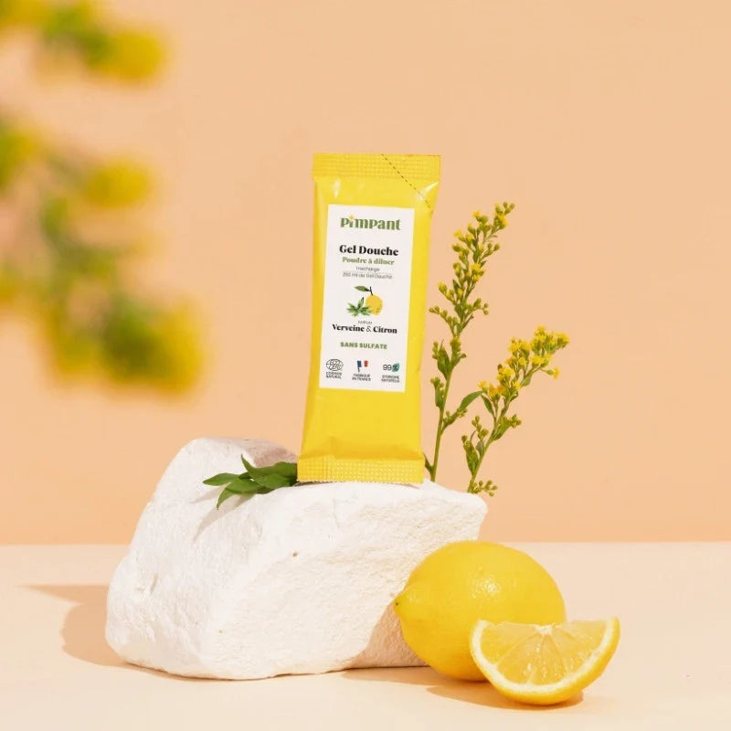 Gel Douche Verveine Citron en poudre à diluer