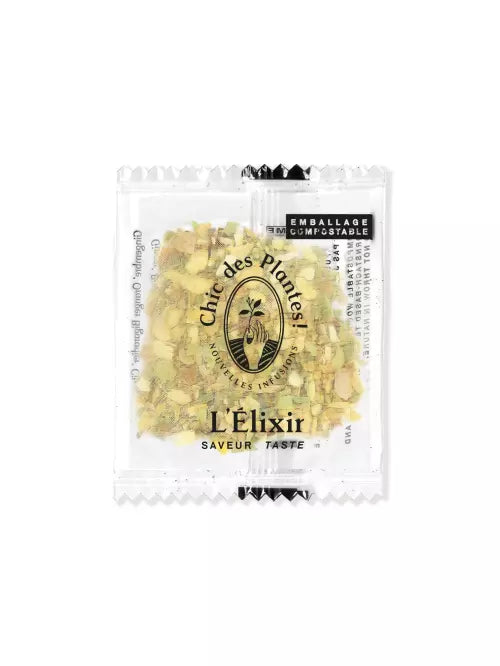 Infusion bio élixir - Énergisante - Gingembre, Citron, Oranger Bigaradier