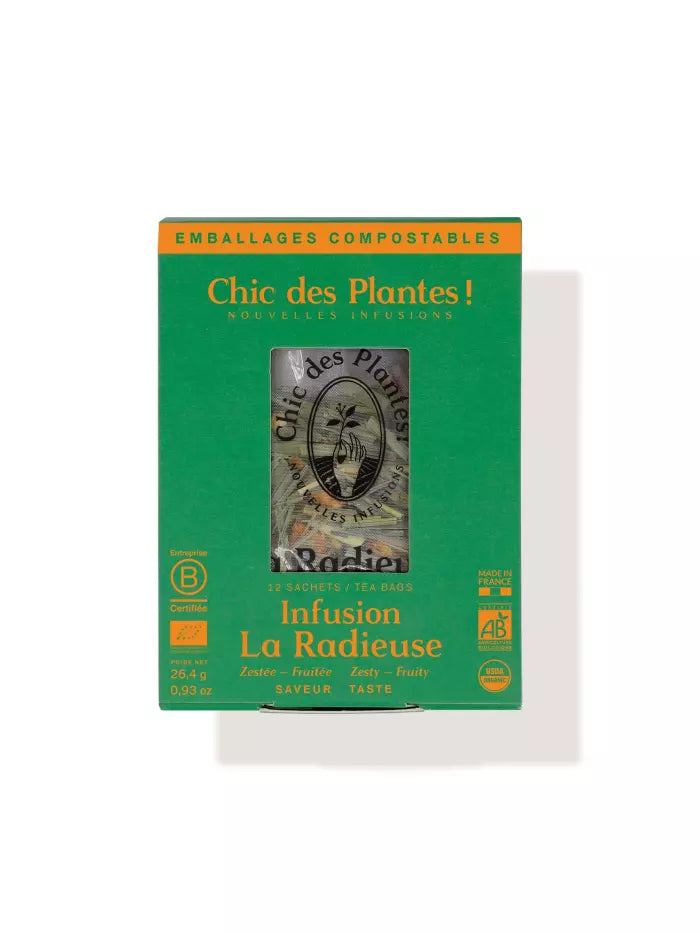 Infusion bio radieuse - Gingembre, Citron, Cardamone