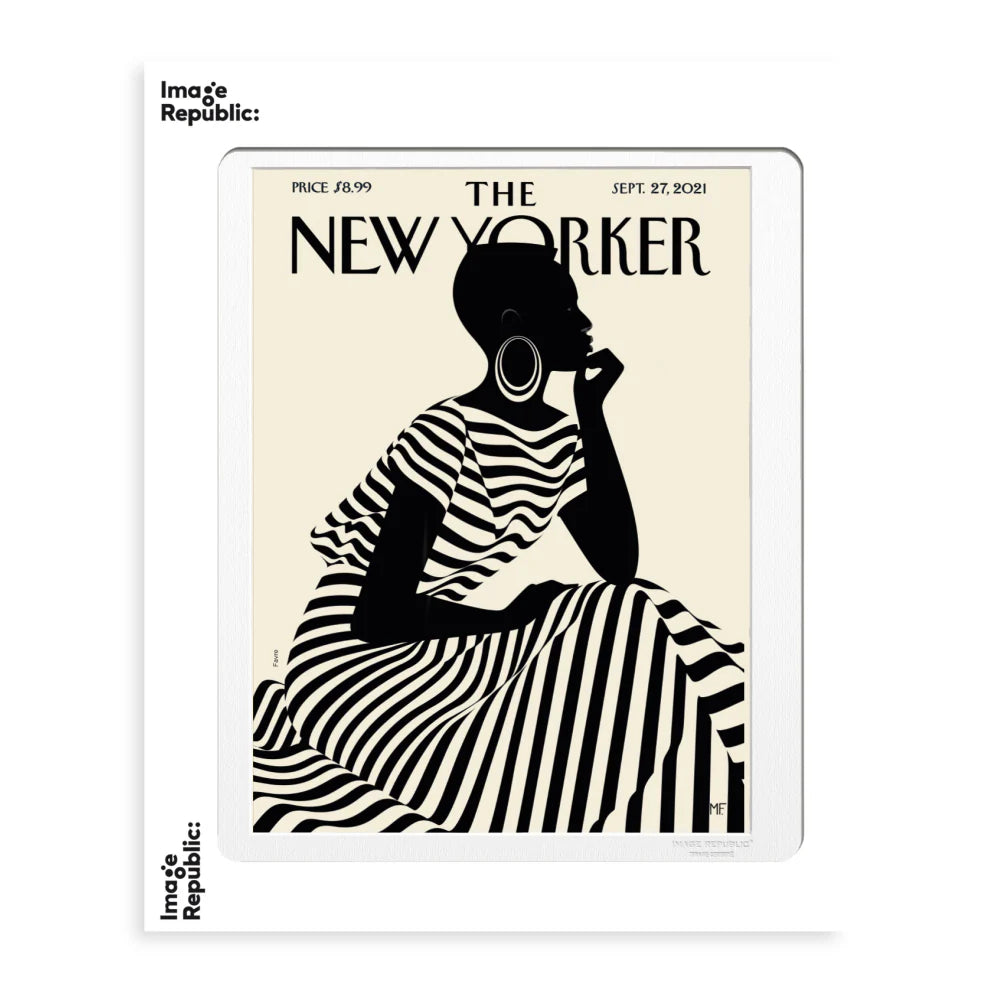 Affiche THE NEWYORKER  223 - M. FAVRE COMPOSED TNY