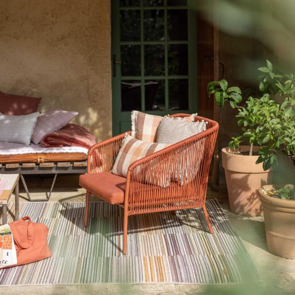 Tapis outdoor Bianca Papaye 120 x 170