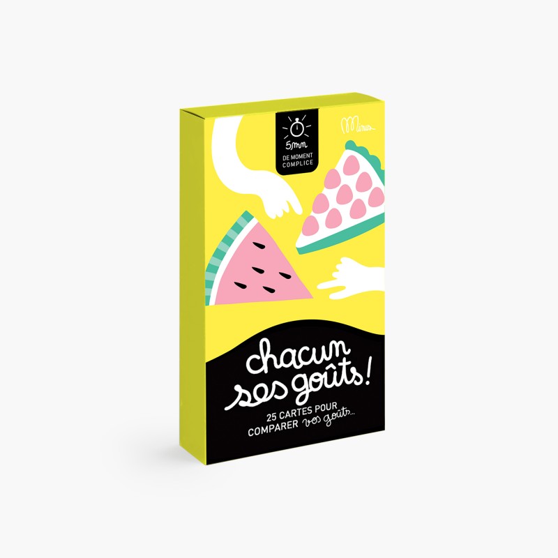 Jeu de discussion - CHACUN SES GOÛTS