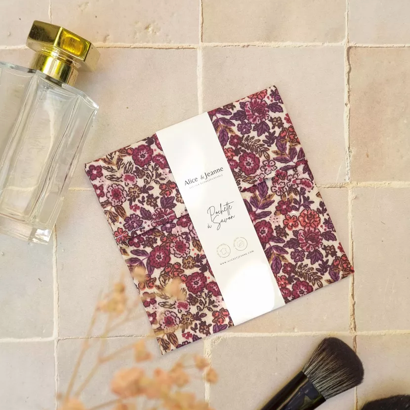 Pochette à savon Lily