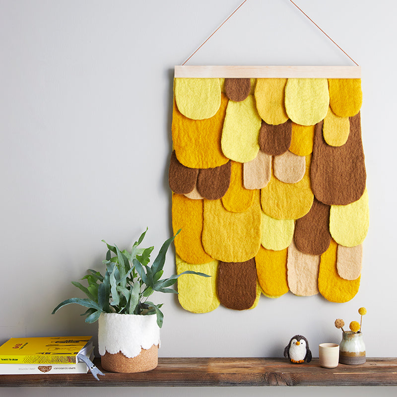 POSTER, Tuiles jaunes