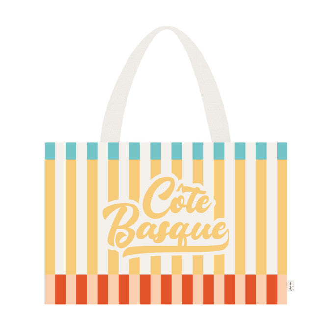 Sac Plage Shopping Granité- Multicolore