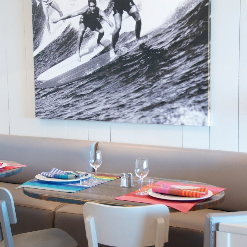 Set de table coton enduit - Surfing