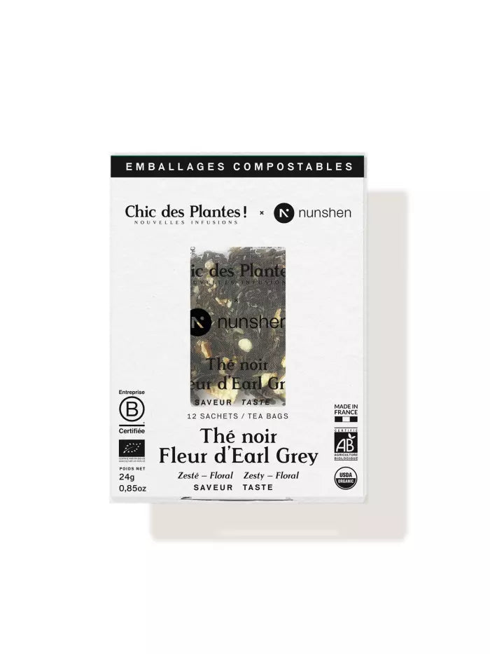 Thé noir Fleur d'Earl Grey